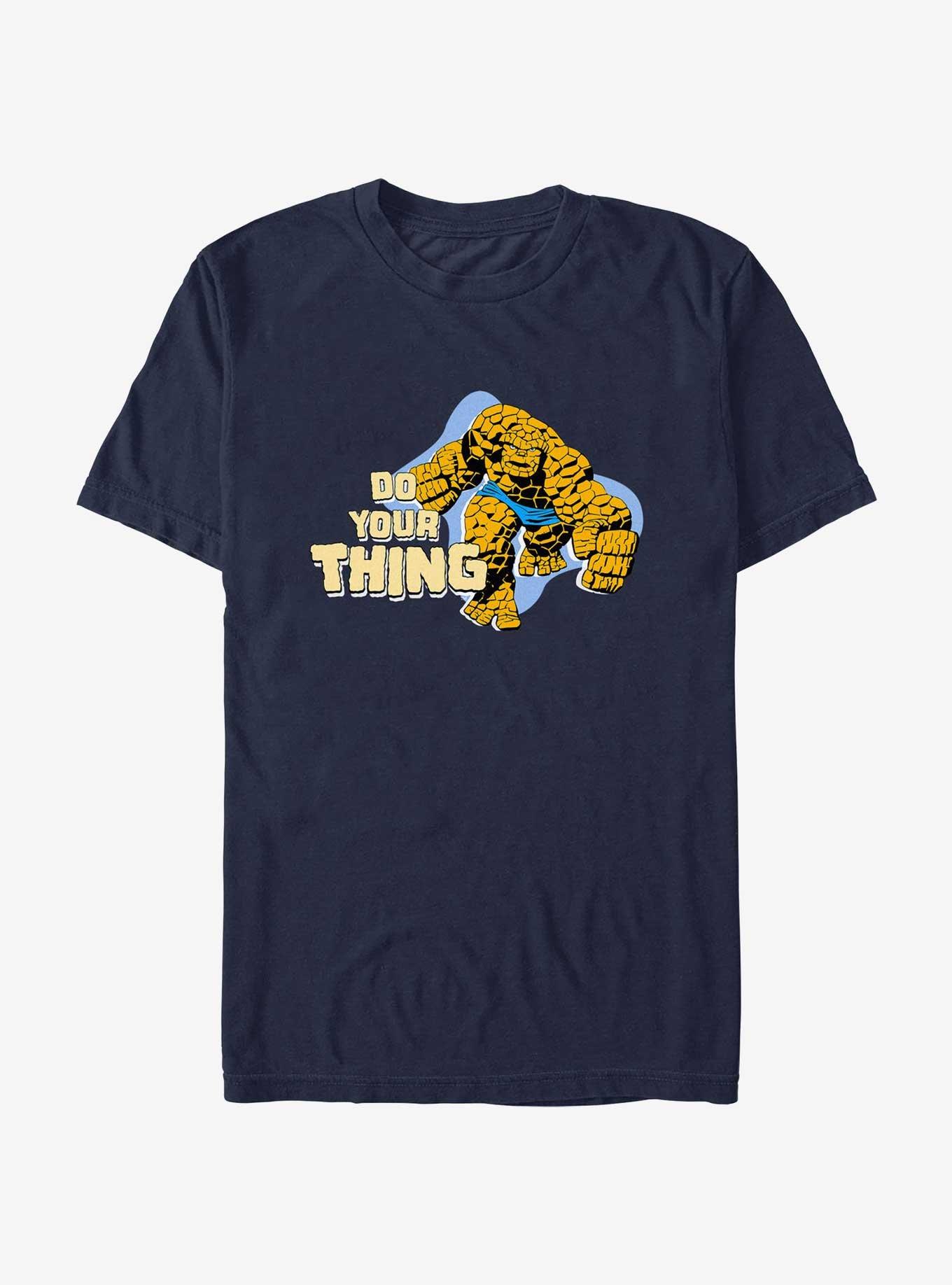 Marvel Fantastic Four Do Your Thing Stance T-Shirt, NAVY, hi-res