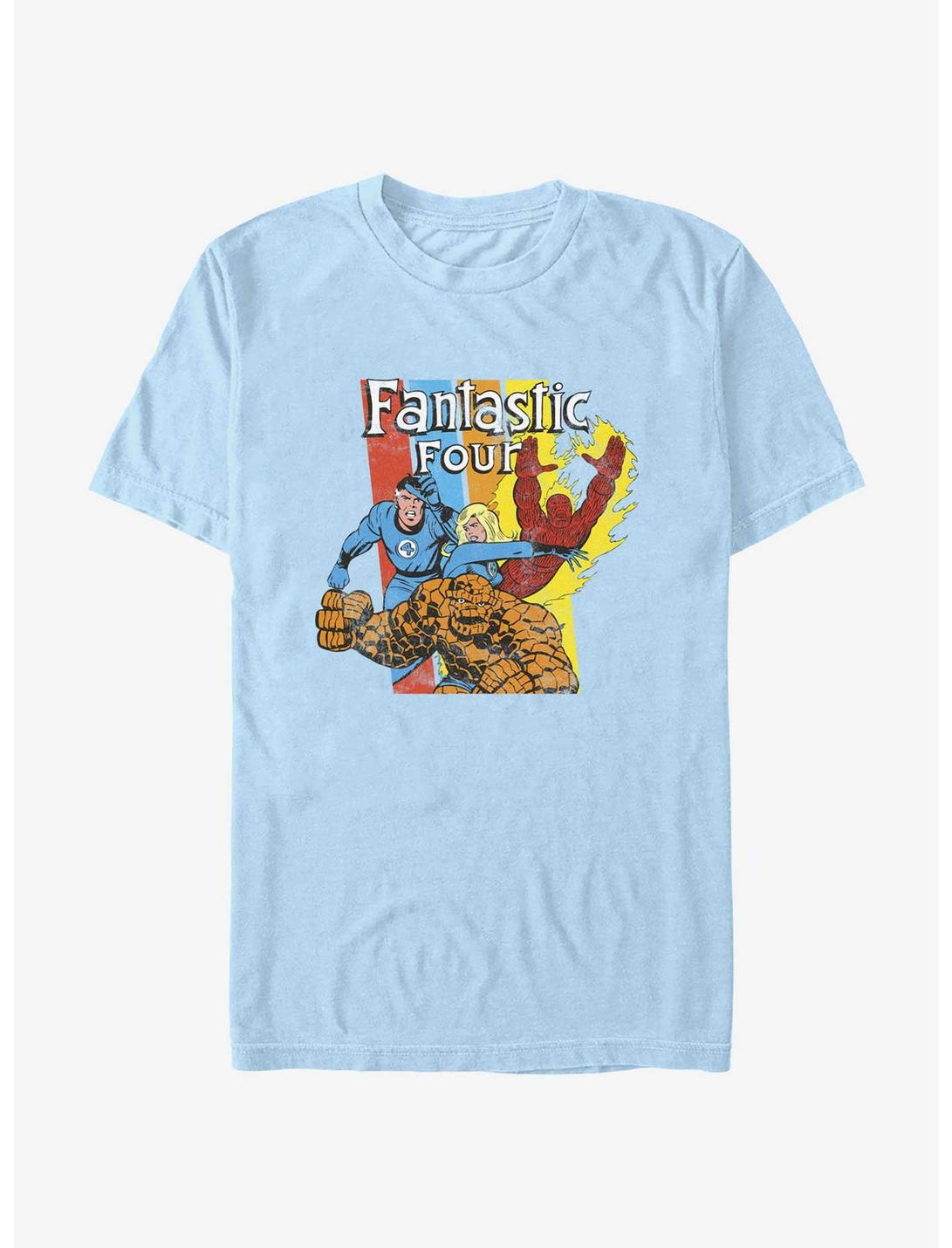 Marvel Fantastic Four Fantastic 4 Stripes T-Shirt, LT BLUE, hi-res