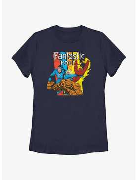 Marvel Fantastic Four Fantastic 4 Stripes Womens T-Shirt, , hi-res