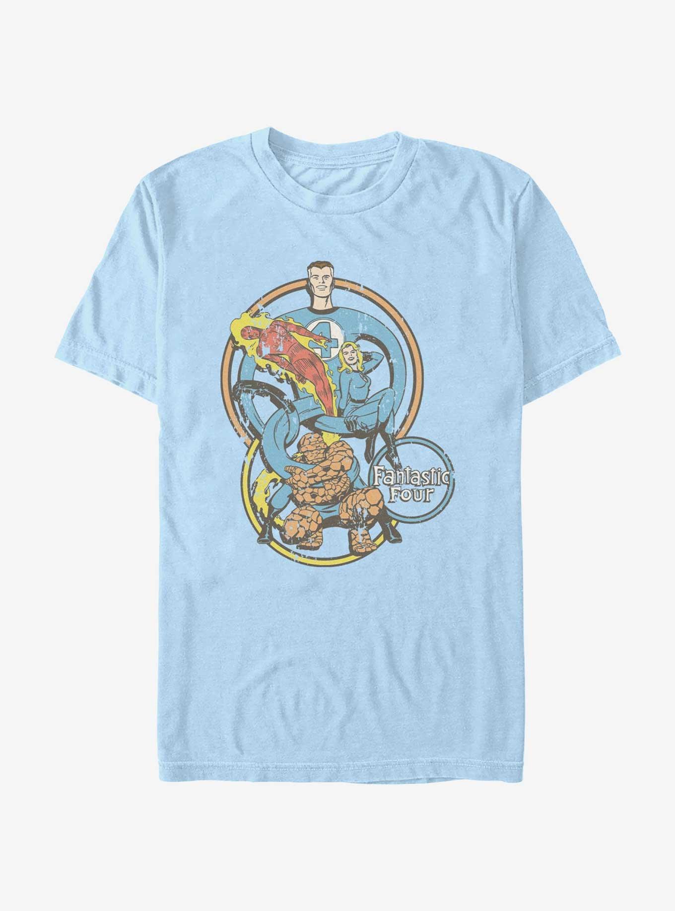 Marvel Fantastic Four Super Hoops T-Shirt, LT BLUE, hi-res