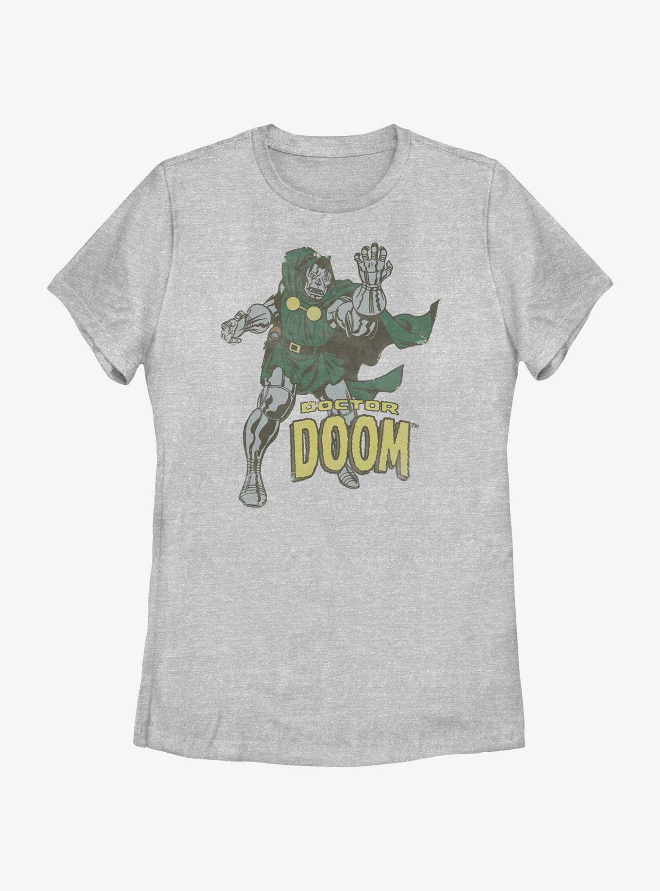 Marvel Fantastic Four Doctor Doom Womens T-Shirt, ATH HTR, hi-res