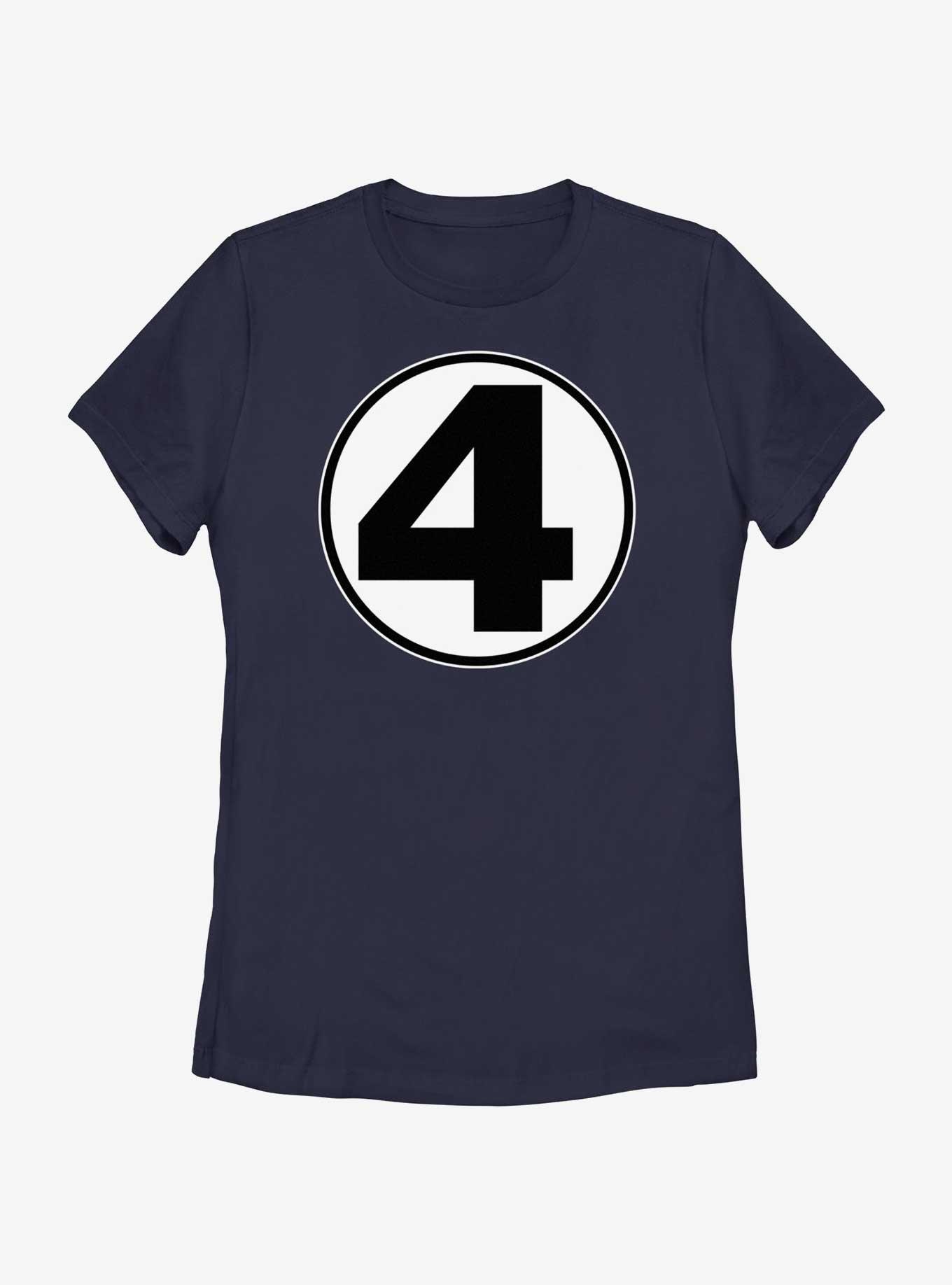 Marvel Fantastic Four Classic Costume Womens T-Shirt, NAVY, hi-res