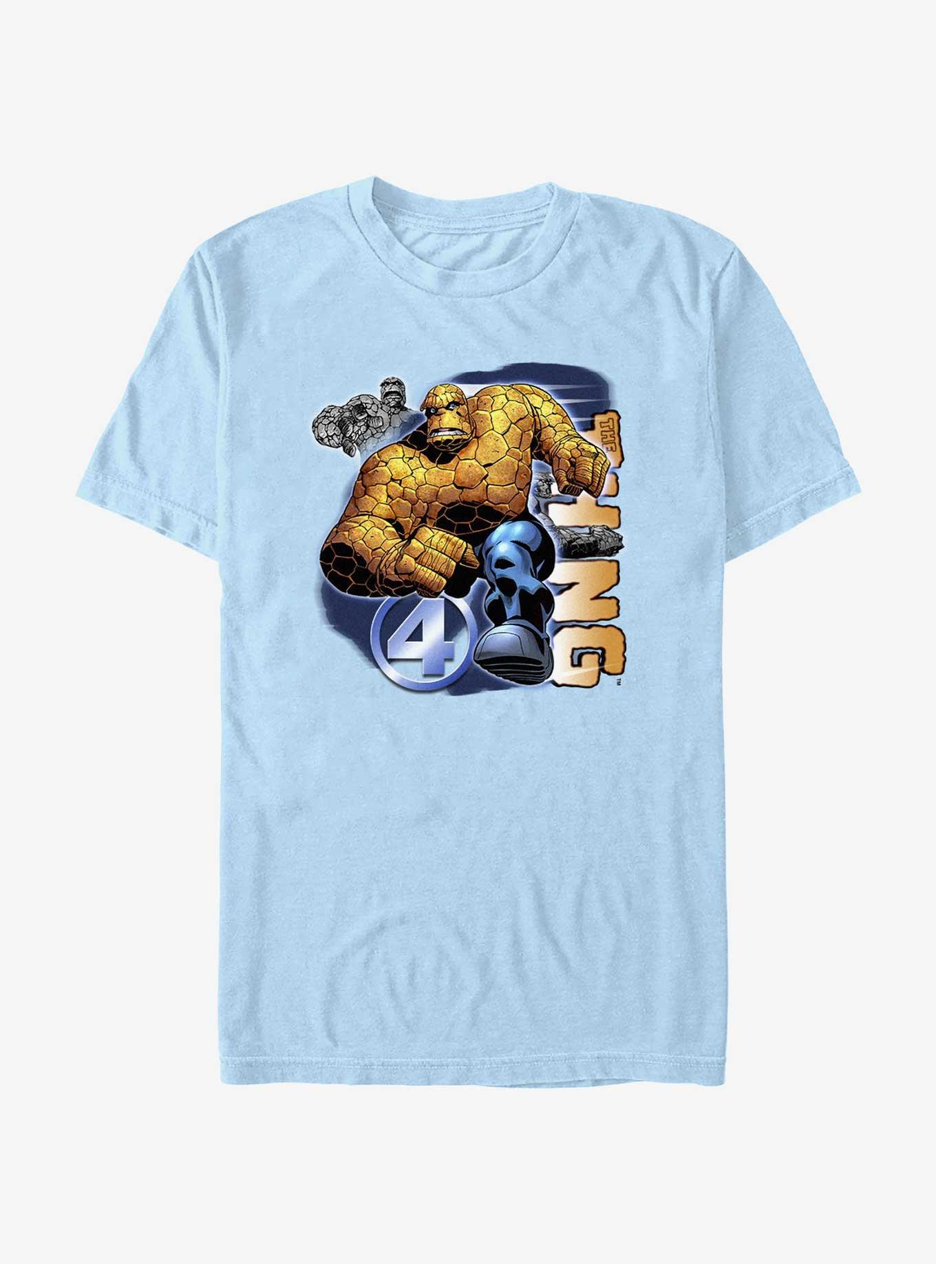 Marvel Fantastic Four The Thing T-Shirt, LT BLUE, hi-res