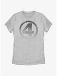 Marvel Fantastic Four Faded Four Womens T-Shirt, ATH HTR, hi-res
