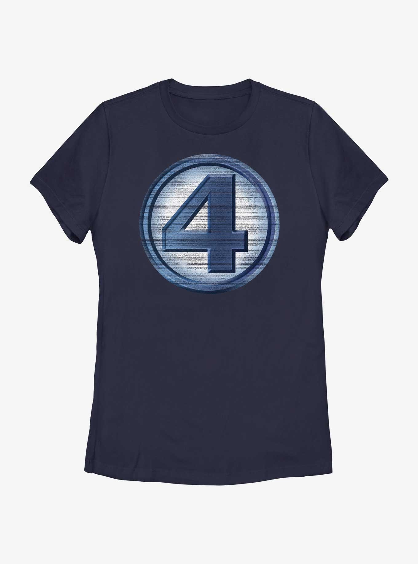 Marvel Fantastic Four Renderstress Four Womens T-Shirt, NAVY, hi-res