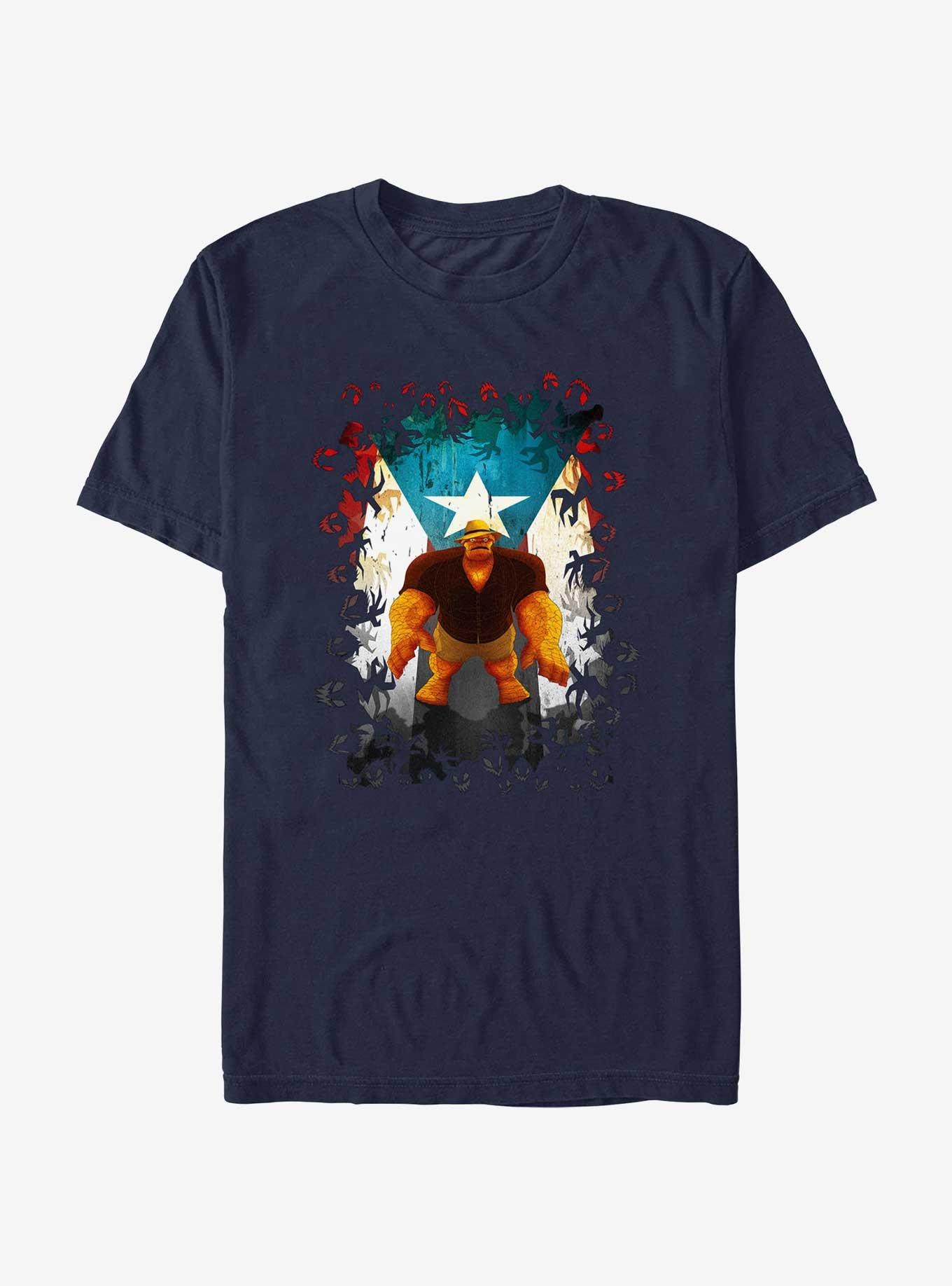 Marvel Fantastic Four Raggy T-Shirt, NAVY, hi-res