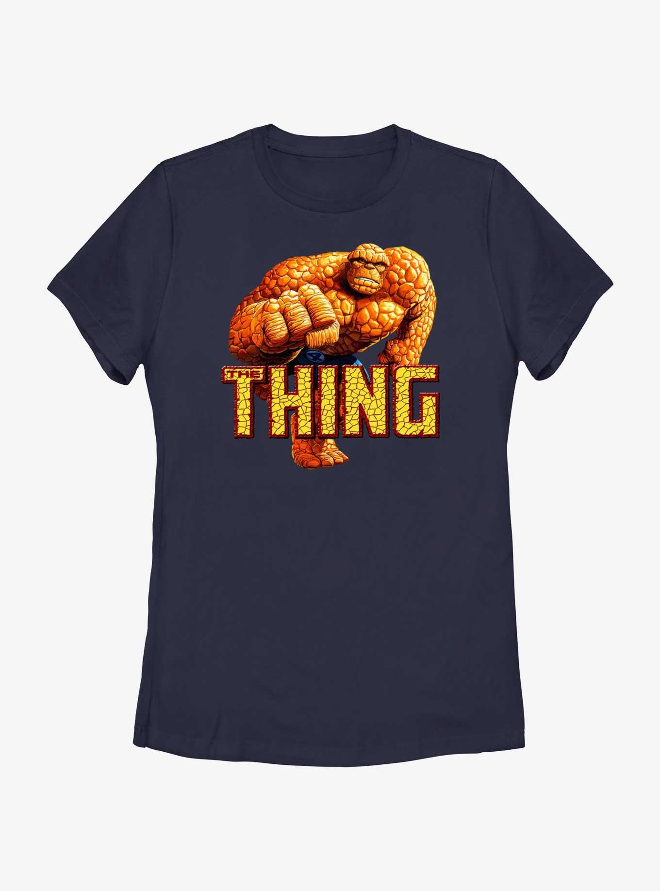 Marvel Fantastic Four G Thing Womens T-Shirt, NAVY, hi-res