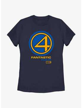 Marvel Fantastic Four Vintage Classic Logo Womens T-Shirt, , hi-res