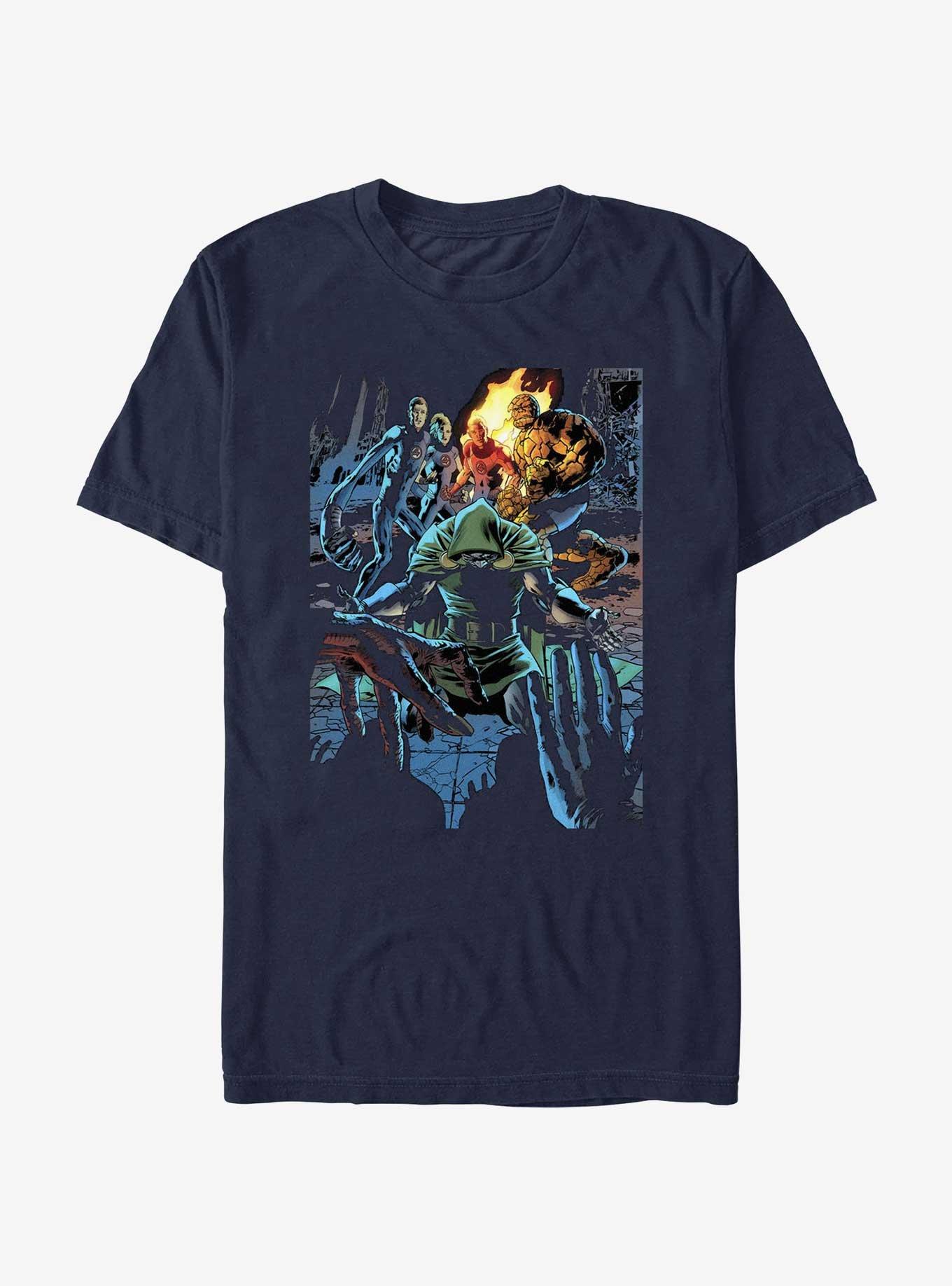 Marvel Fantastic Four Mad Villain T-Shirt, NAVY, hi-res