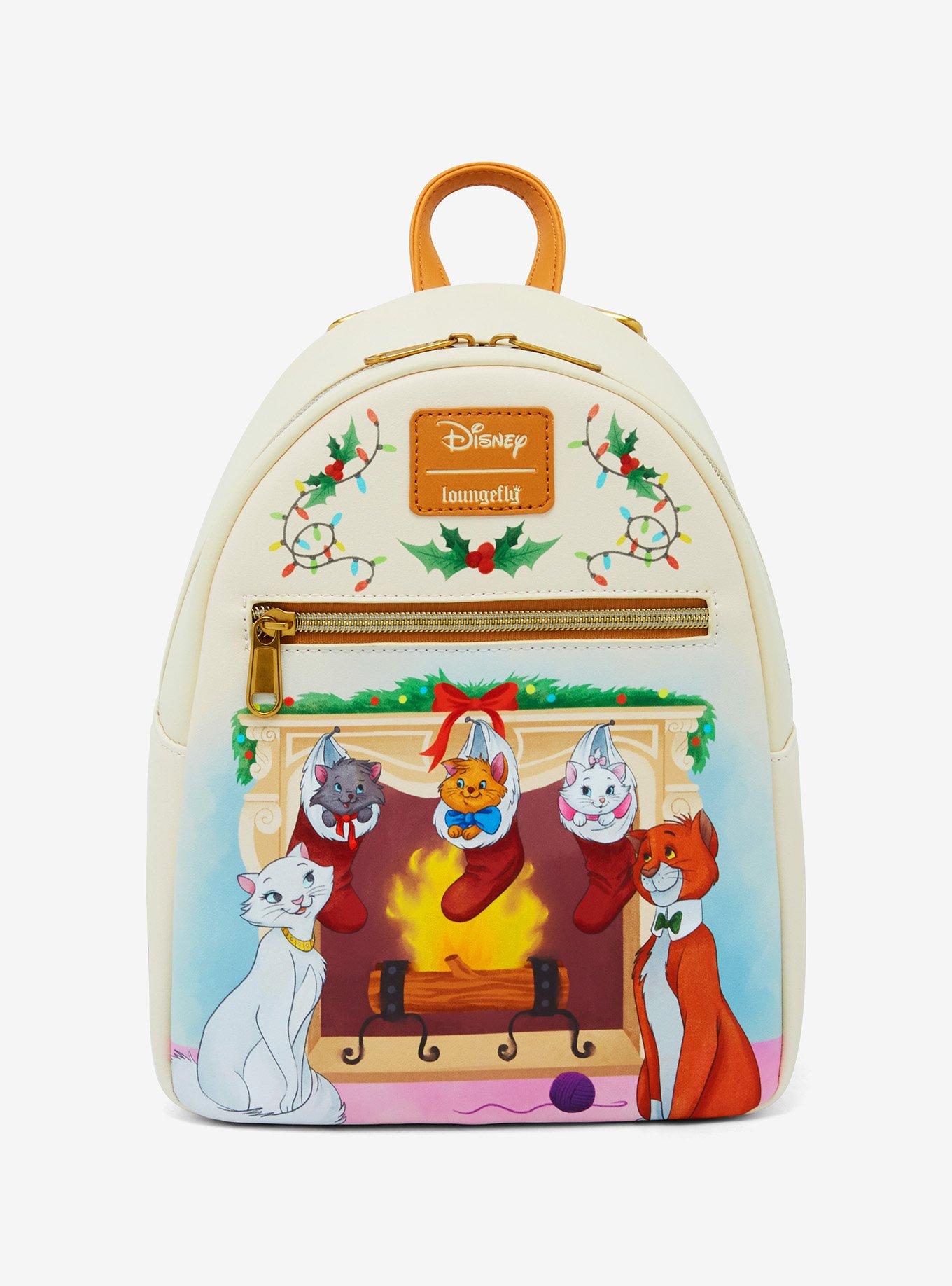 Loungefly Disney The Aristocats Christmas Fireplace Mini Backpack, , hi-res