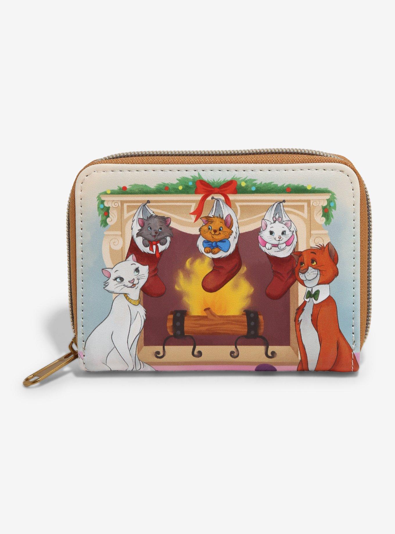 Loungefly Disney Aristocats Fireplace Mini Zipper Wallet, , hi-res