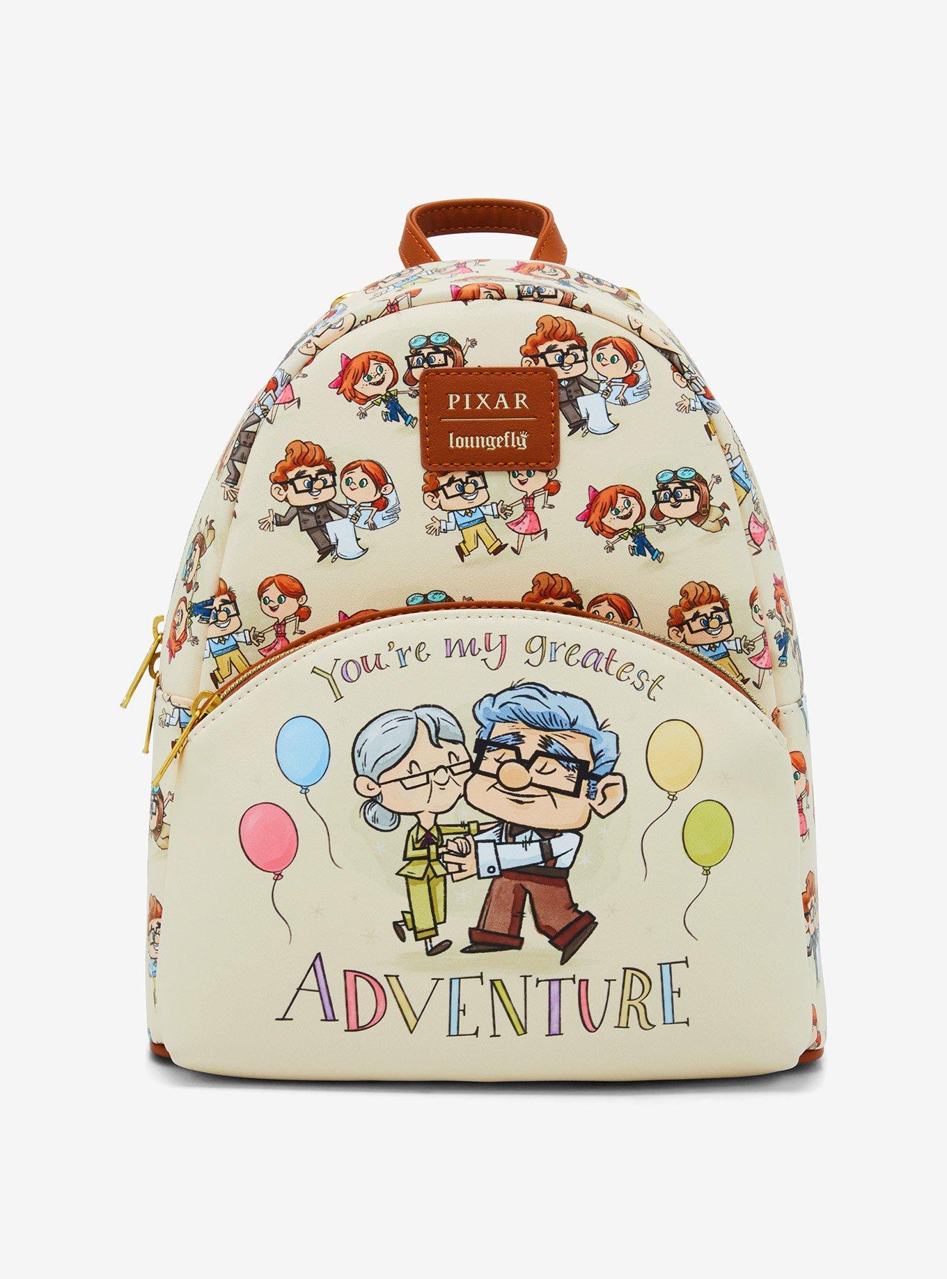 Loungefly Disney Pixar Up Carl & Ellie Picnic Mini Backpack