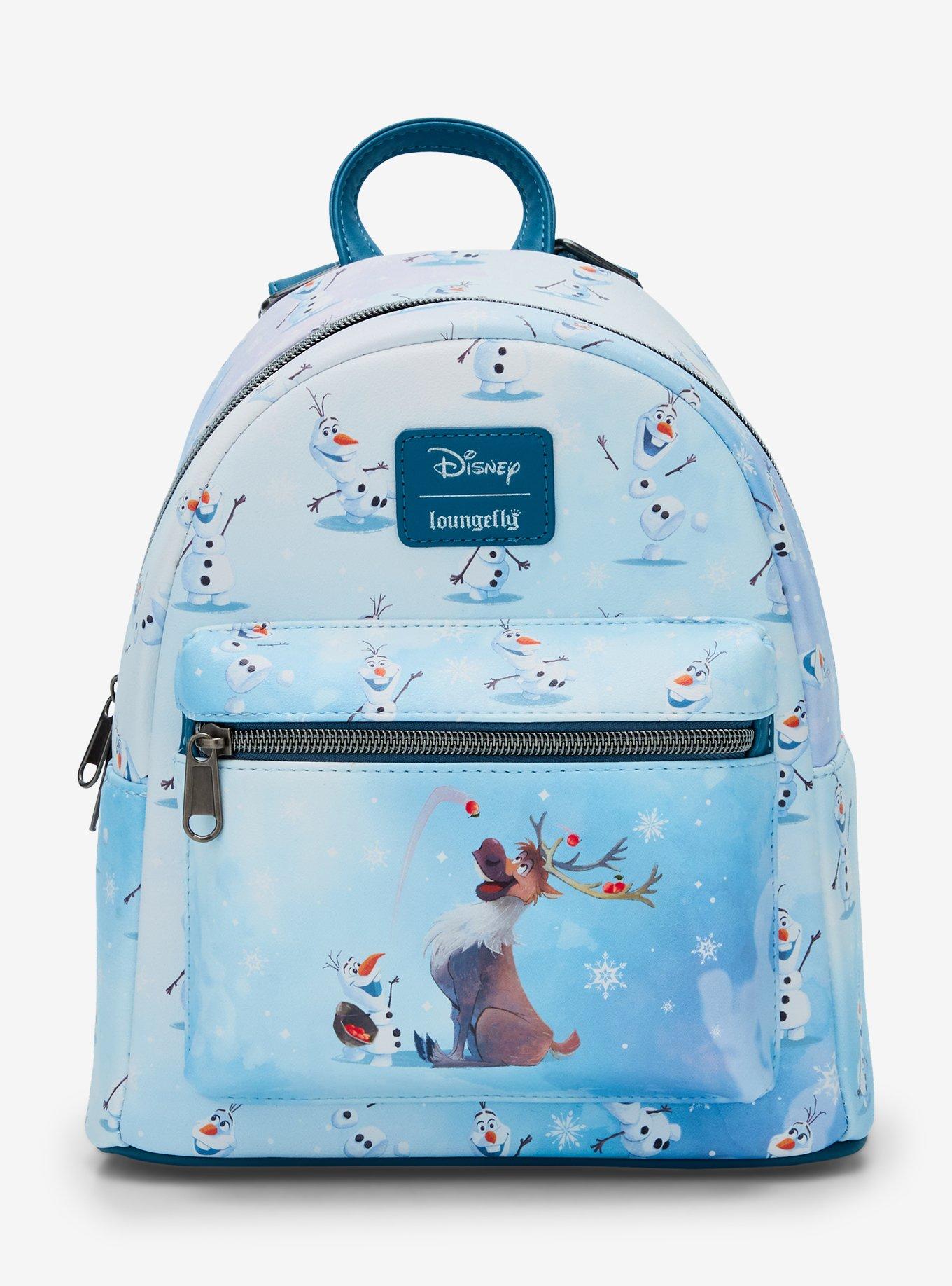 Loungefly Olaf Sequin shops Disney Parks Mini Backpack