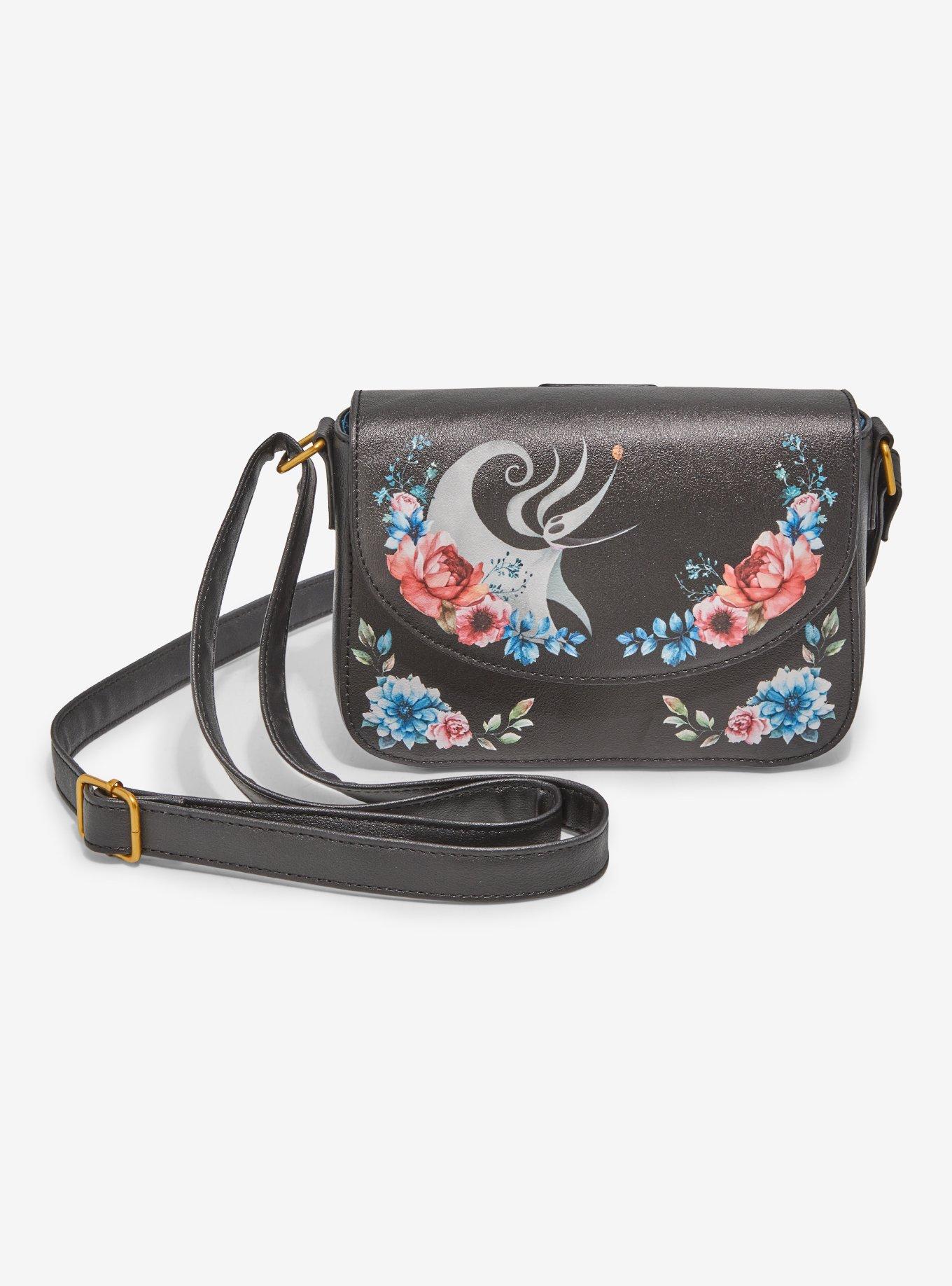 Loungefly The Nightmare Before Christmas Zero Floral Crossbody Bag, , hi-res