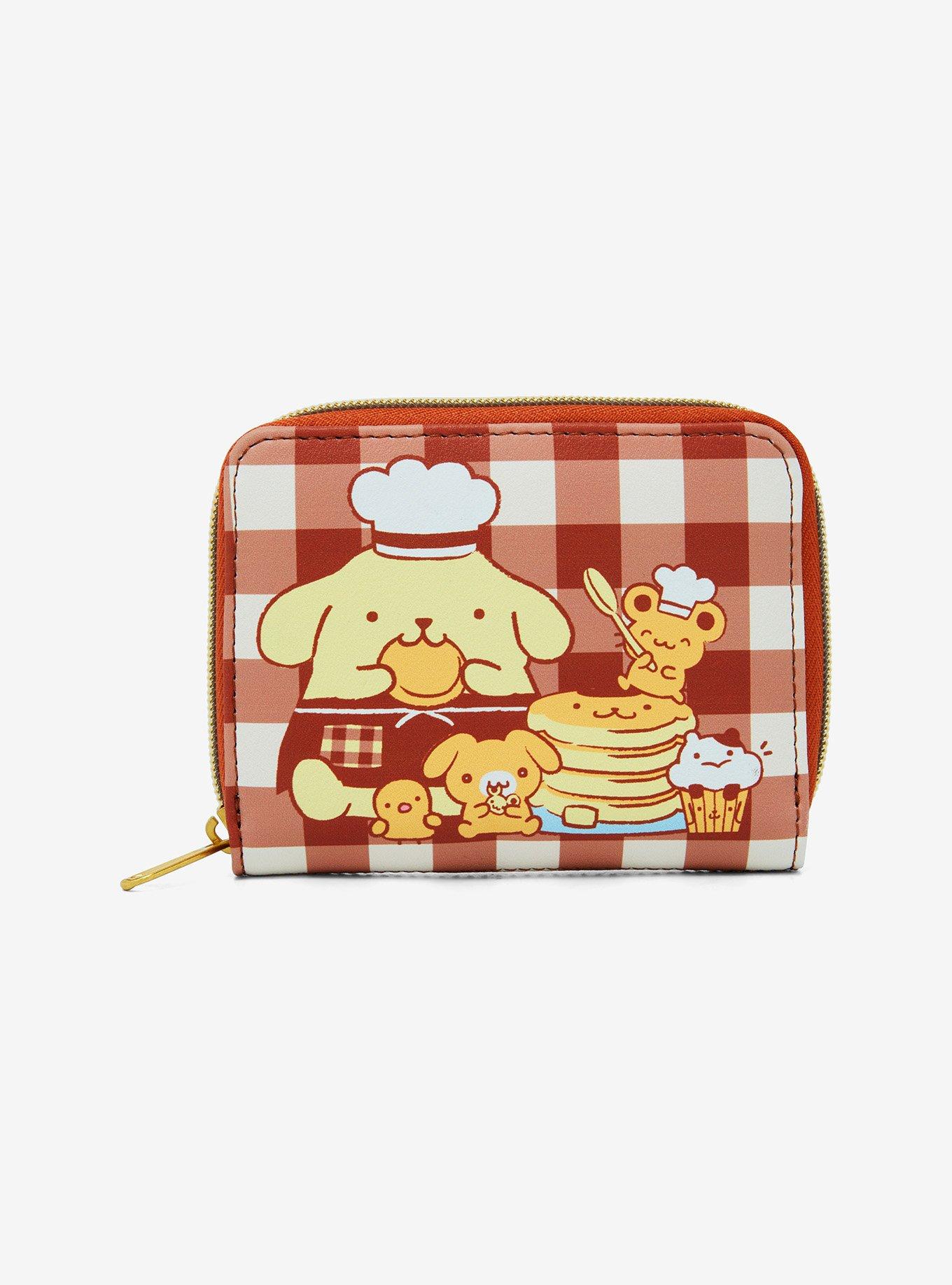 Loungefly Pompompurin Bakery Gingham Mini Wallet, , hi-res