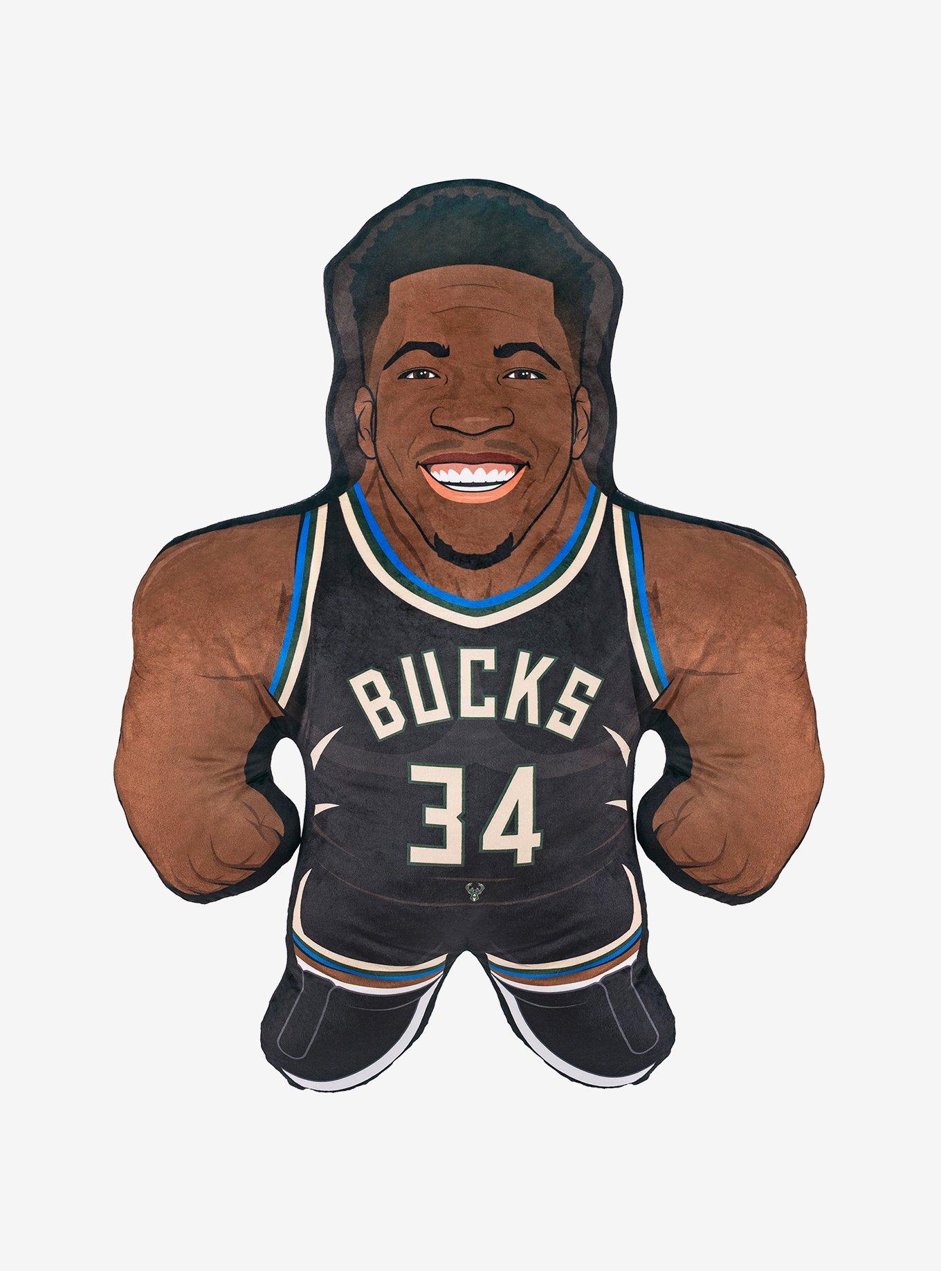 NBA Milwaukee Bucks Giannis Antetokounmpo 24" Bleacher Buddy Plush, , hi-res