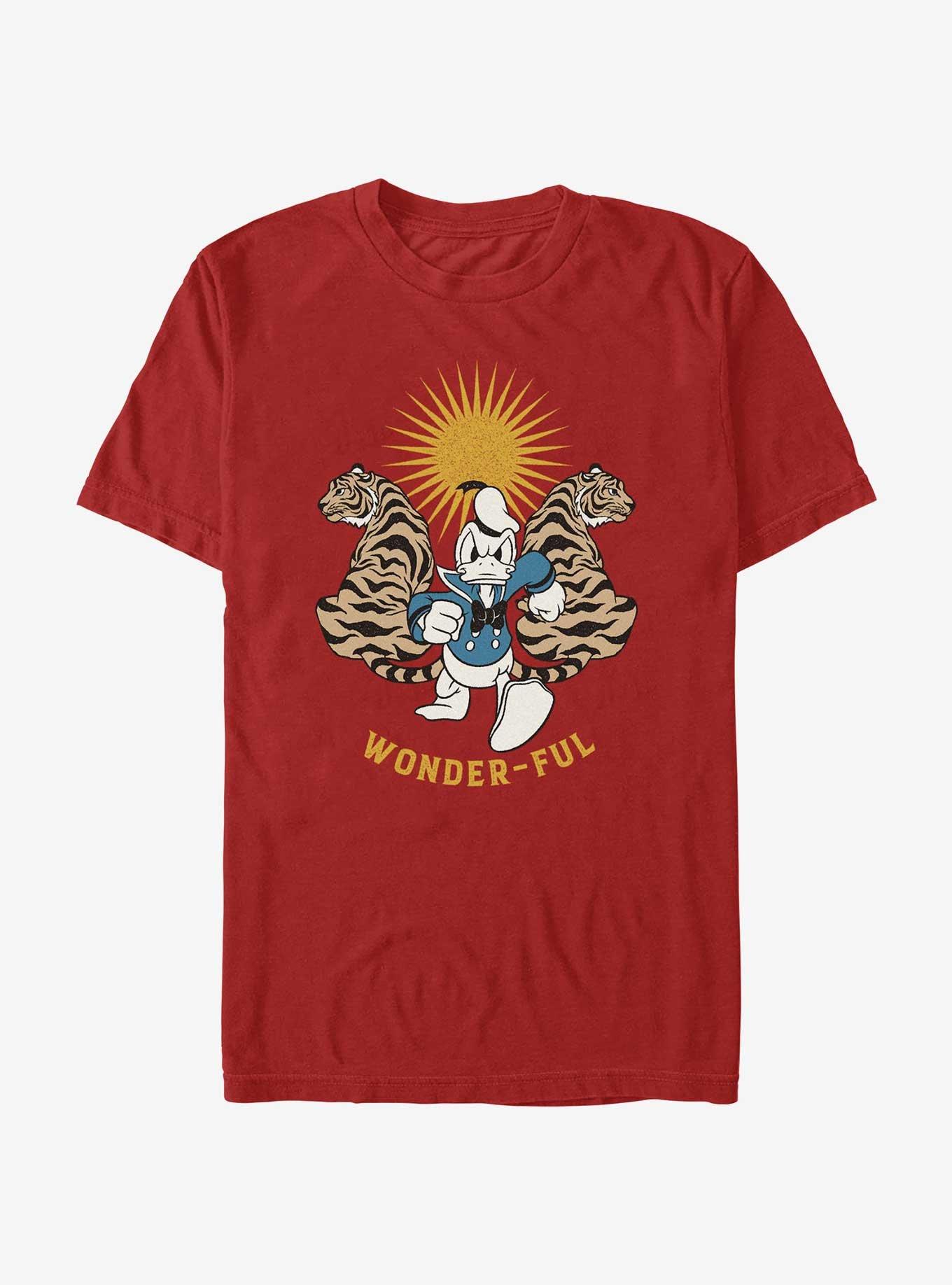 Disney Donald Duck Year Of The Tiger Wonder-Ful T-Shirt, RED, hi-res