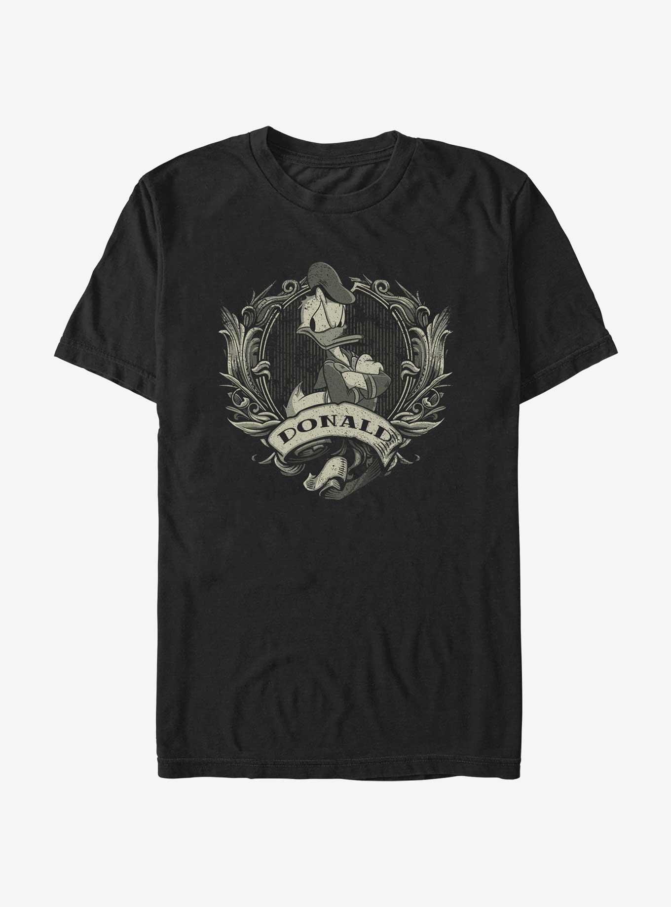 Disney Donald Duck Donald Crest T-Shirt, , hi-res