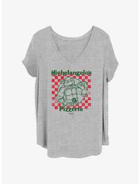 Teenage Mutant Ninja Turtles Mikey's Pizza Womens T-Shirt Plus Size, , hi-res