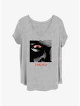 Universal Monsters Dracula I Now Say Obey Womens T-Shirt Plus Size, HEATHER GR, hi-res