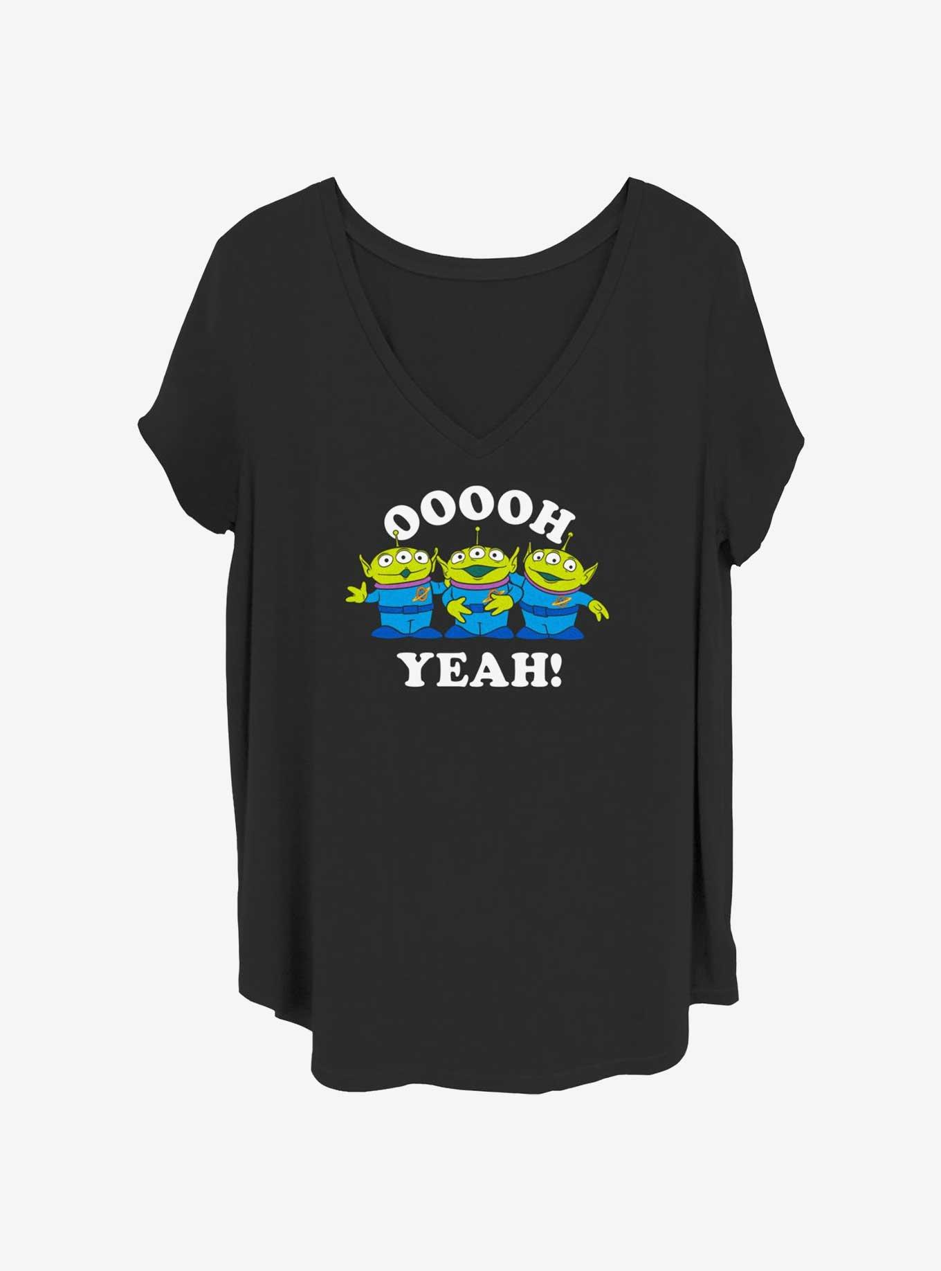 Disney Pixar Toy Story Aliens Ooooh Yeah Womens T-Shirt Plus Size