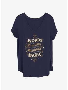 Harry Potter Humble Words Womens T-Shirt Plus Size, , hi-res
