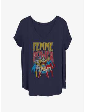 DC Femme Power Trio Womens T-Shirt Plus Size, , hi-res