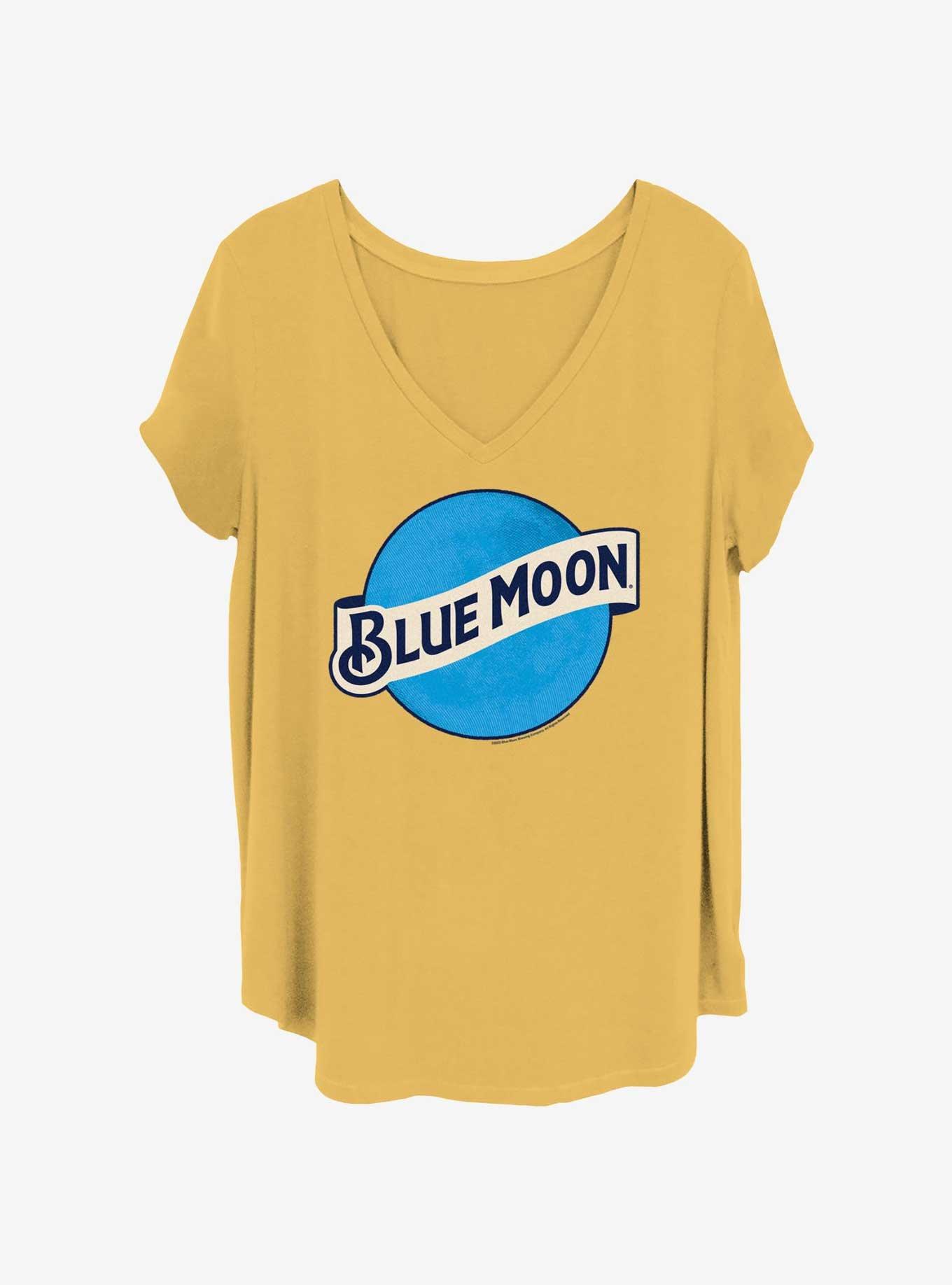 Coors Blue Moon Logo Womens T-Shirt Plus Size, , hi-res