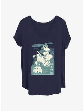 Avatar: The Last Airbender Earth Stances Womens T-Shirt Plus Size, , hi-res