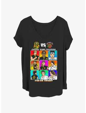 Cobra Kai Select Screen Womens T-Shirt Plus Size, , hi-res