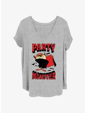 Looney Tunes Taz Vampire Party Monster Womens T-Shirt Plus Size, , hi-res