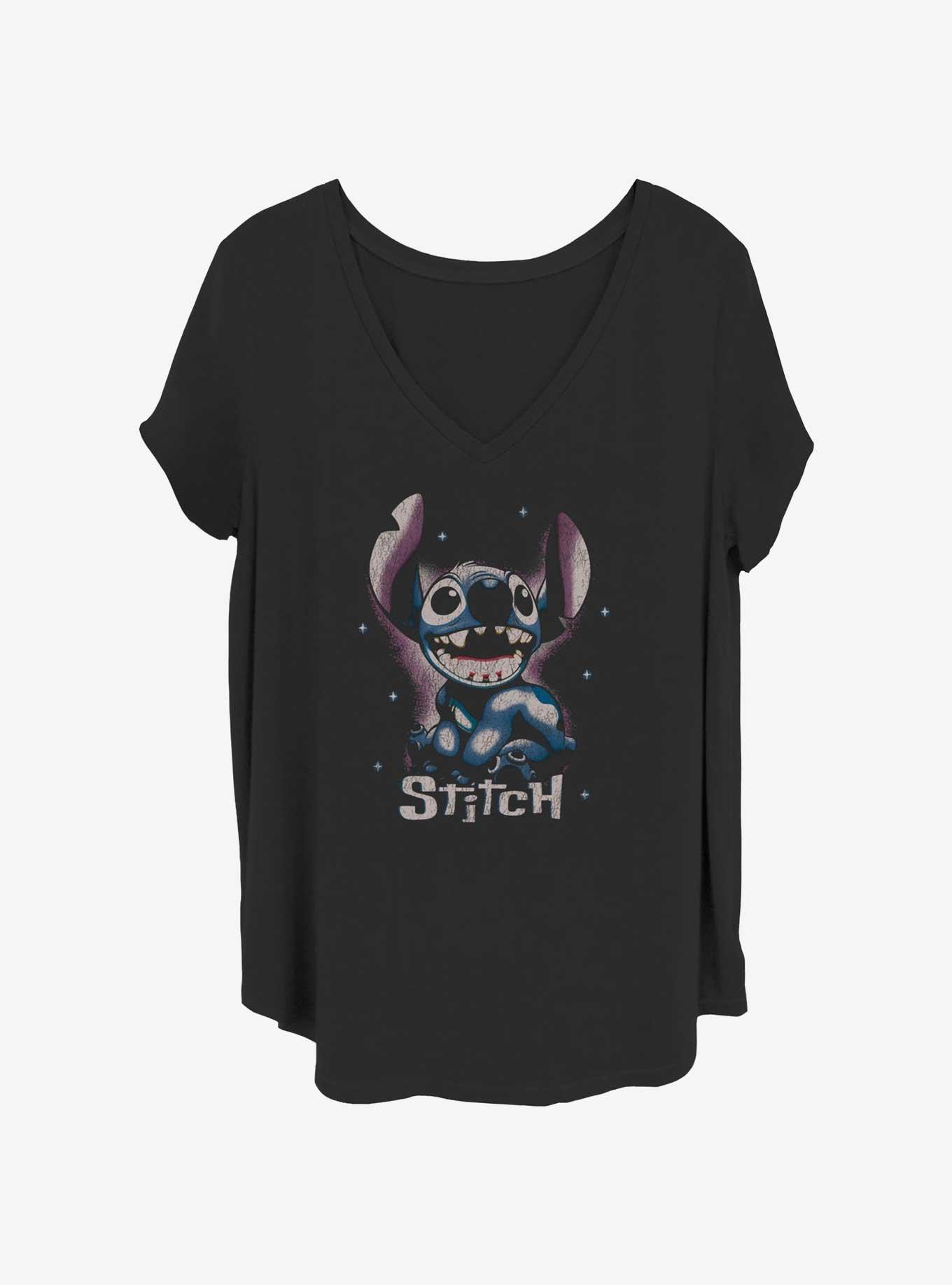 Disney Lilo & Stitch Dark Stitch Womens T-Shirt Plus Size