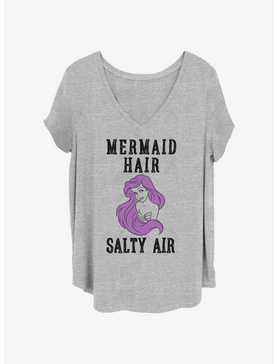 Disney The Little Mermaid Mermaid Hair Salty Air Womens T-Shirt Plus Size, , hi-res