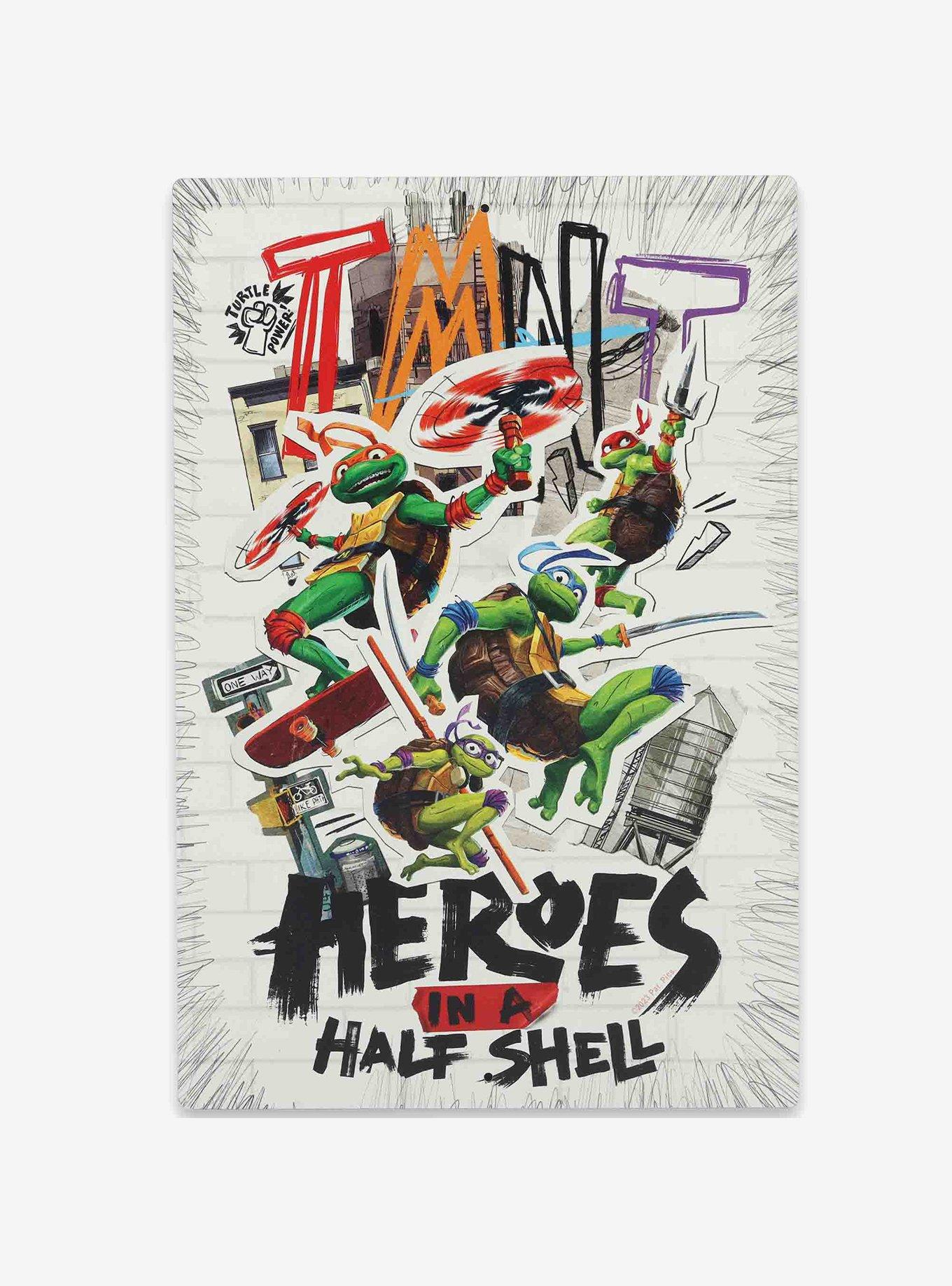 Teenage Mutant Ninja Turtles Heroes in a Half Shell Metal Wall Decor, , hi-res