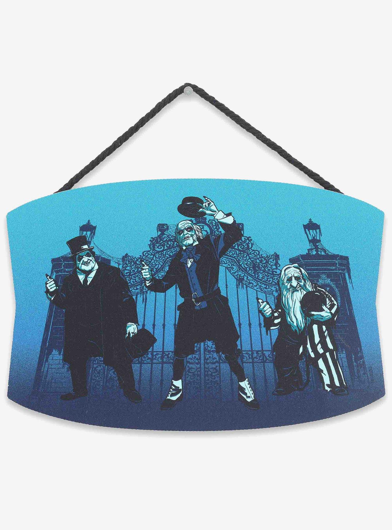 Disney Haunted Mansion Ghosts Hanging Wood Sign, , hi-res