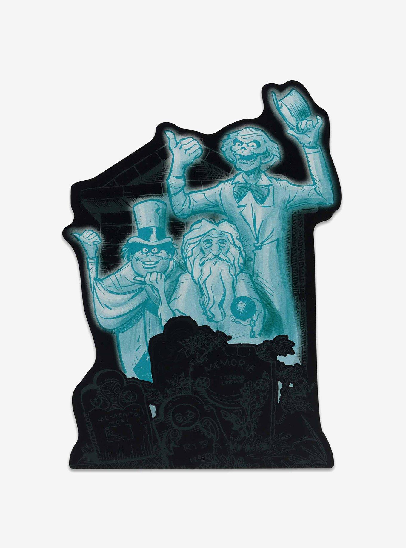 Disney Haunted Mansion Hitchhiking Ghosts & Tombstones Metal Wall Decor, , hi-res