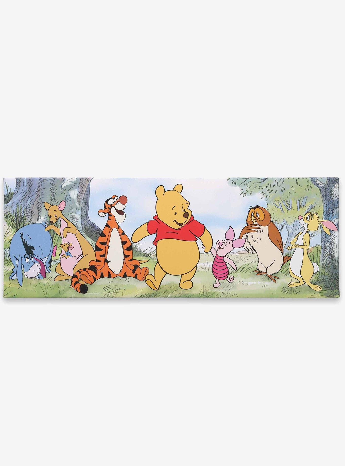 Disney Winnie the Pooh Holding Hands Canvas Wall Decor, , hi-res