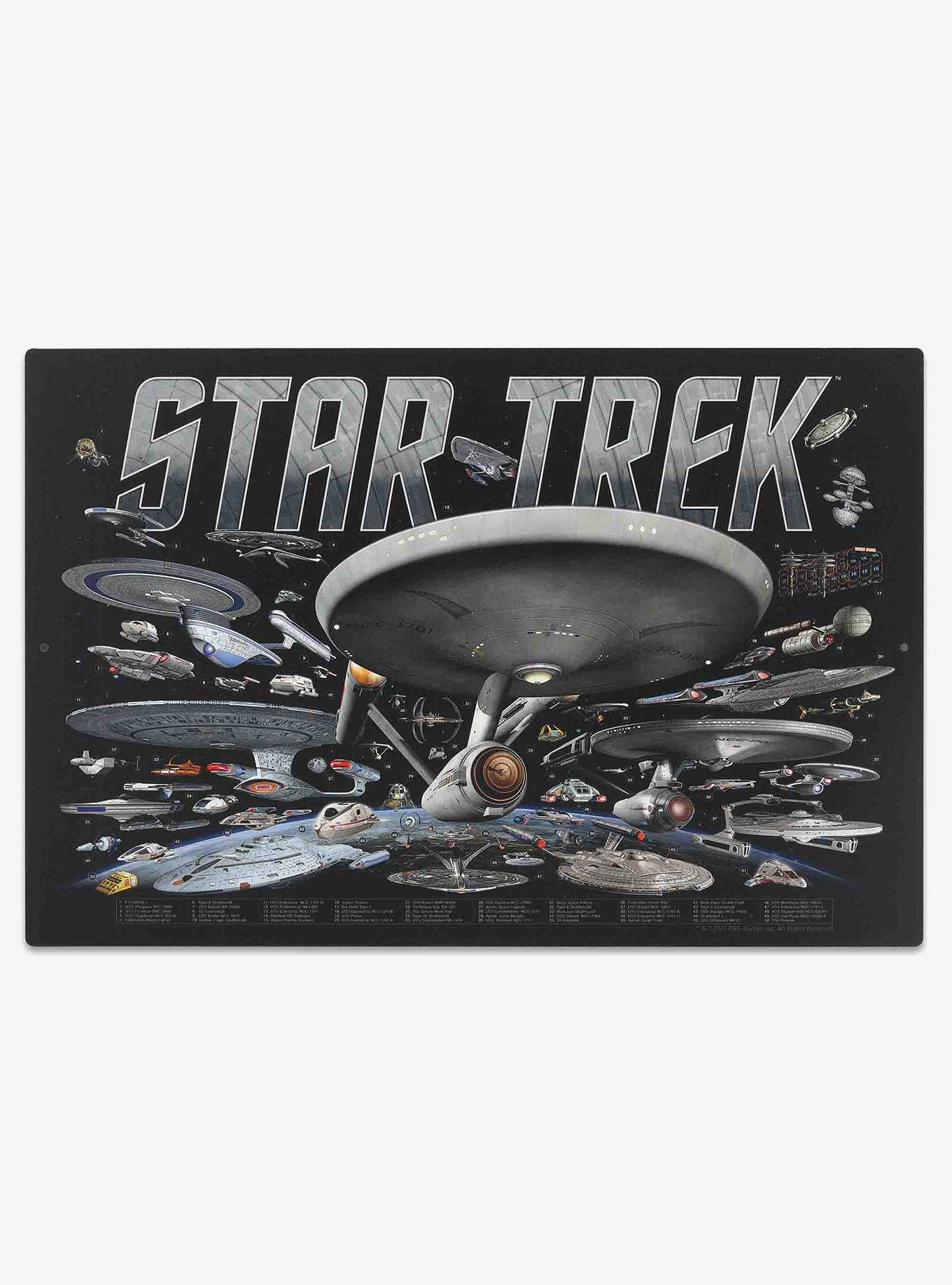 Star Trek Ships Metal Wall Decor, , hi-res