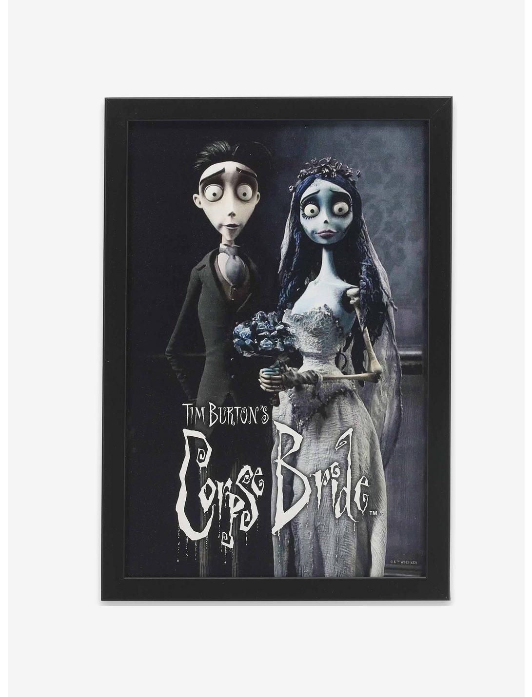 Corpse Bride Victor & Emily Framed Wood Wall Decor, , hi-res
