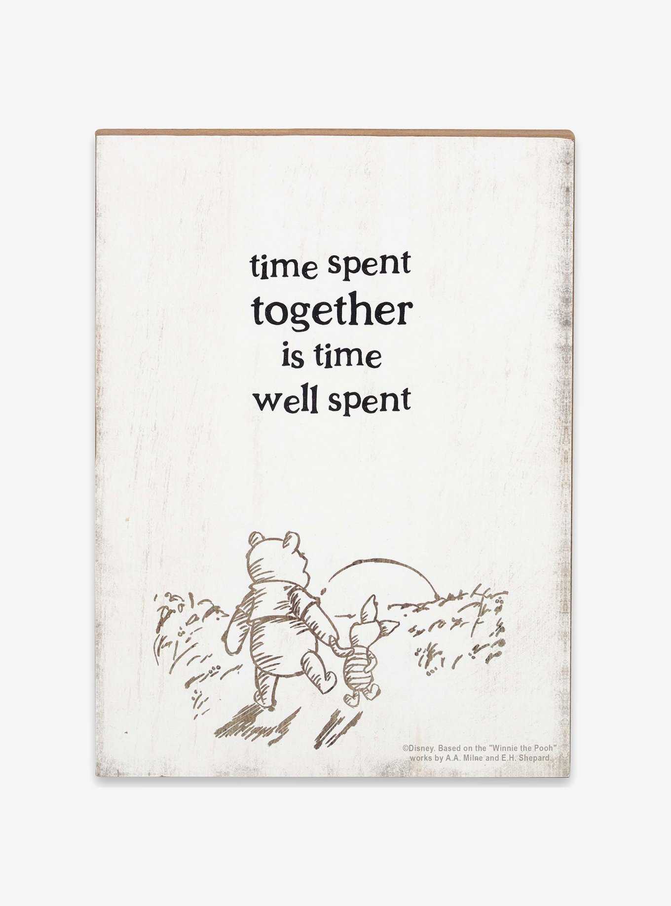 Disney Winnie the Pooh Time Spent Together Wood Wall Decor, , hi-res