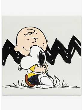 Peanuts Charlie Brown & Snoopy Zig-Zag Canvas Wall Decor, , hi-res