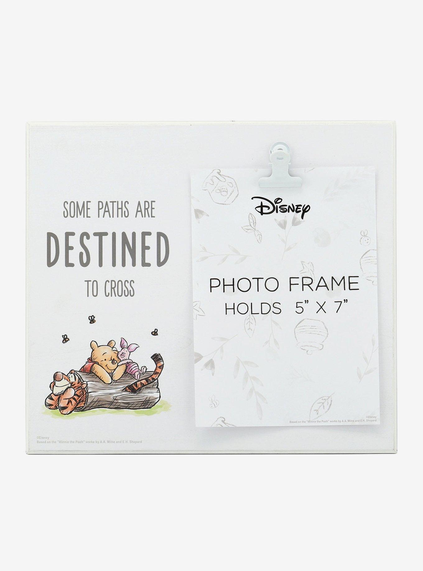 Disney Winnie the Pooh Paths Destined To Cross Wood Clip Picture Frame, , hi-res