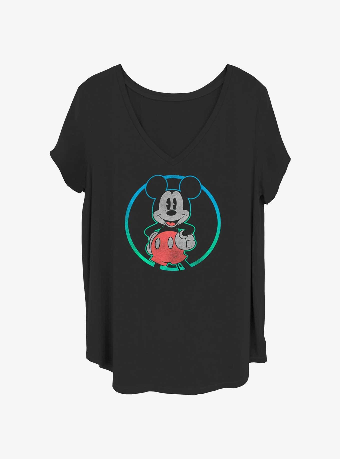 Disney Mickey Mouse Mickey Round Up Womens T-Shirt Plus Size, , hi-res