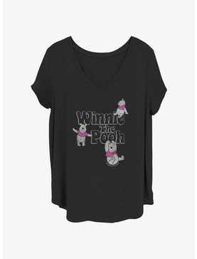 Disney Winnie The Pooh Soft Pop Winnie Womens T-Shirt Plus Size, , hi-res