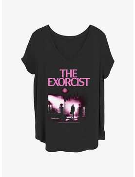 The Exorcist Logo Pop Womens T-Shirt Plus Size, , hi-res