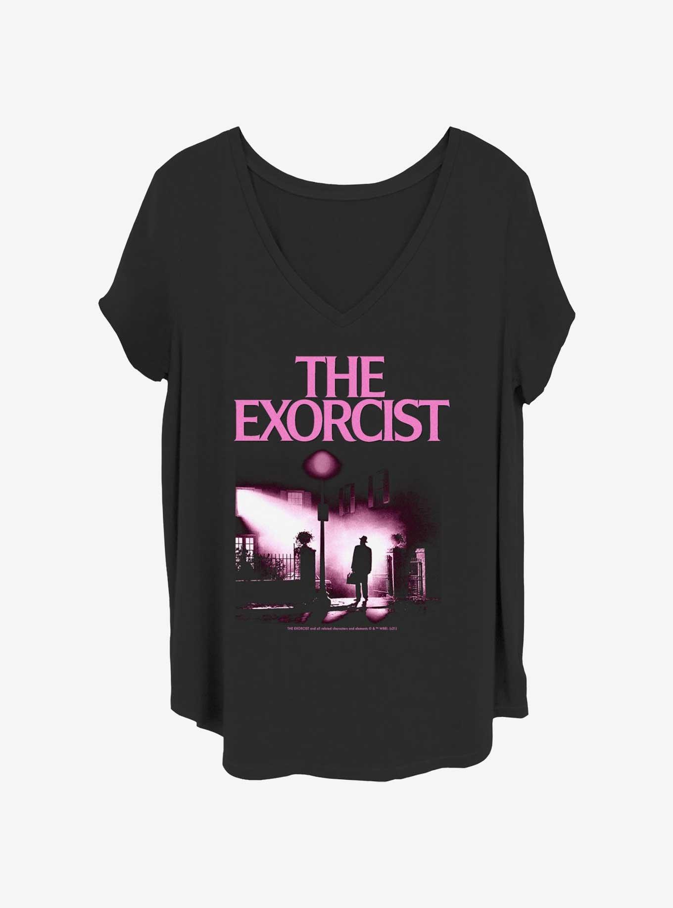 The Exorcist Logo Pop Womens T-Shirt Plus Size, , hi-res