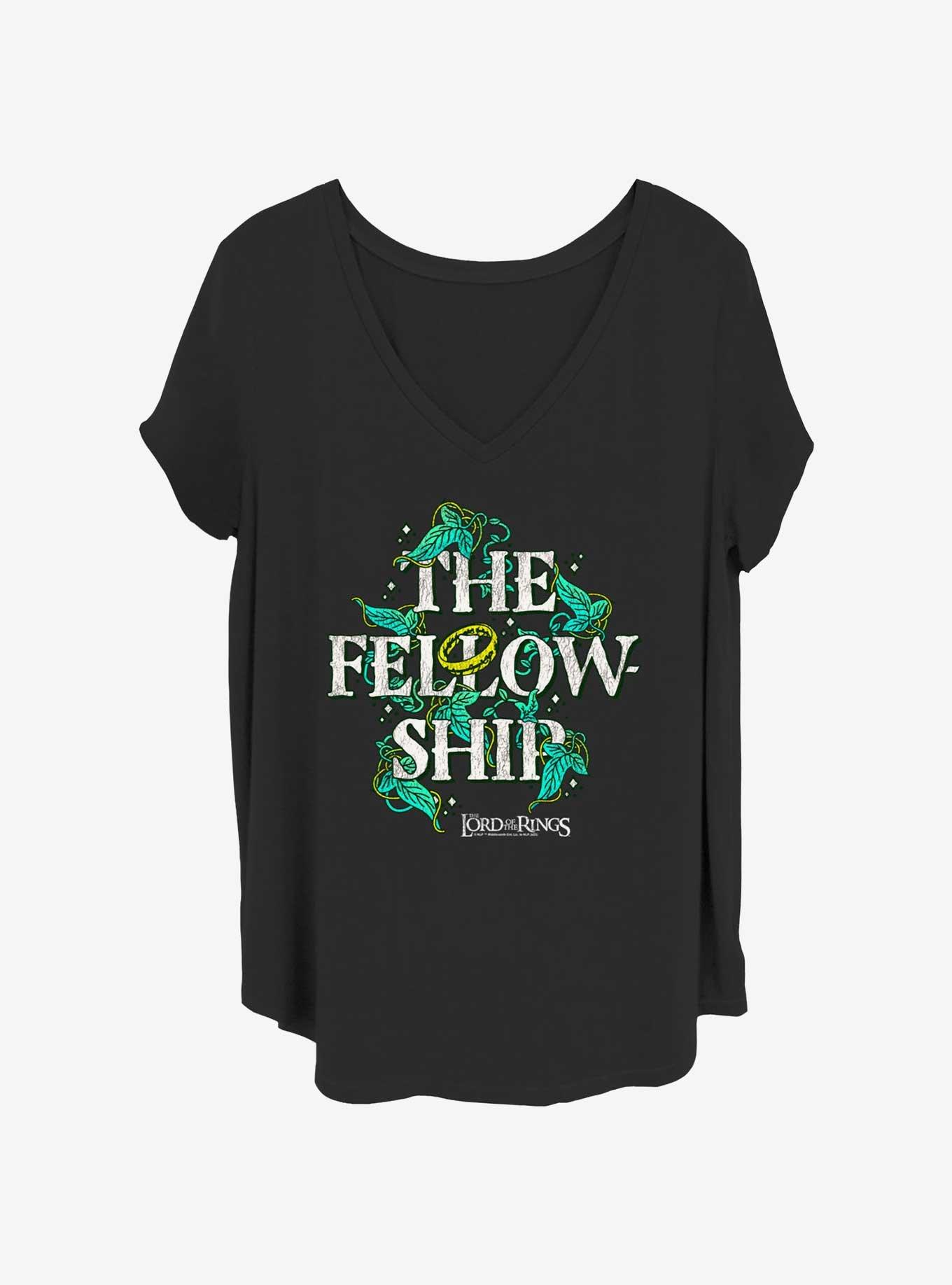 The Lord of the Rings The Fellowship Womens T-Shirt Plus Size, , hi-res