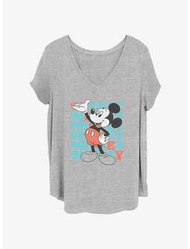 Disney Mickey Mouse Classic Mickey Womens T-Shirt Plus Size, , hi-res