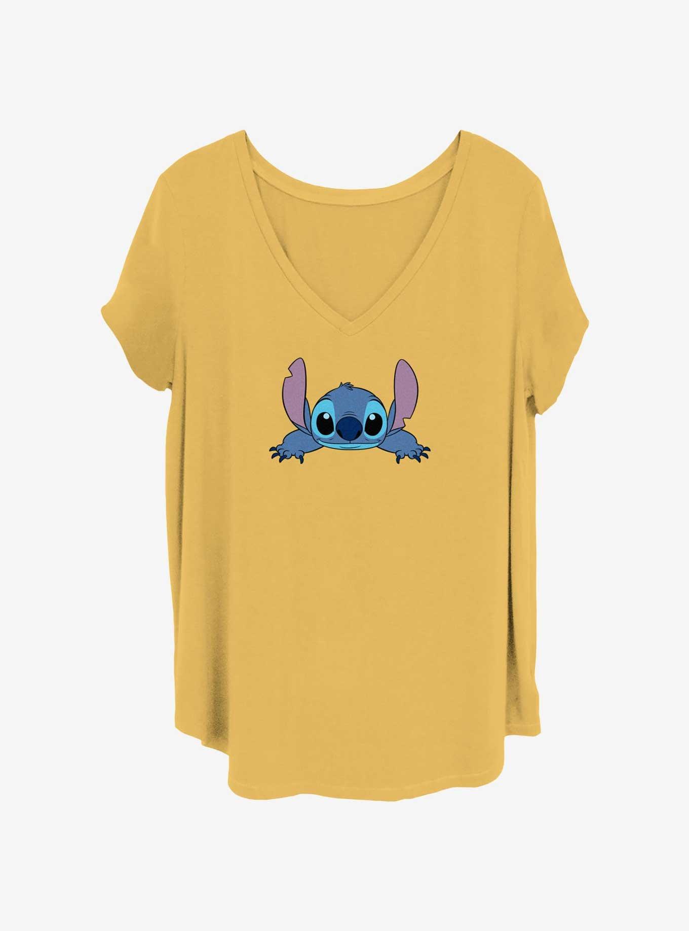 Disney Lilo & Stitch Stitch Fun Womens T-Shirt Plus Size, OCHRE, hi-res