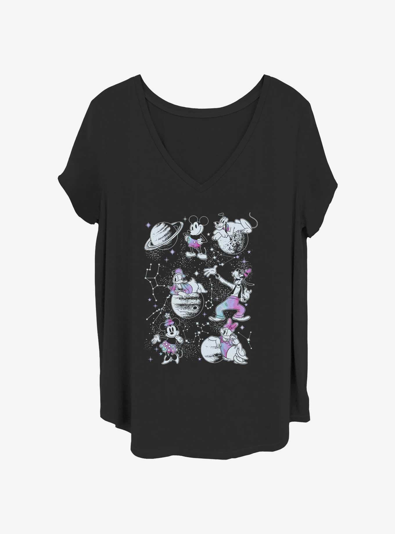 Disney Mickey Mouse Mickey Celestial Womens T-Shirt Plus Size, , hi-res